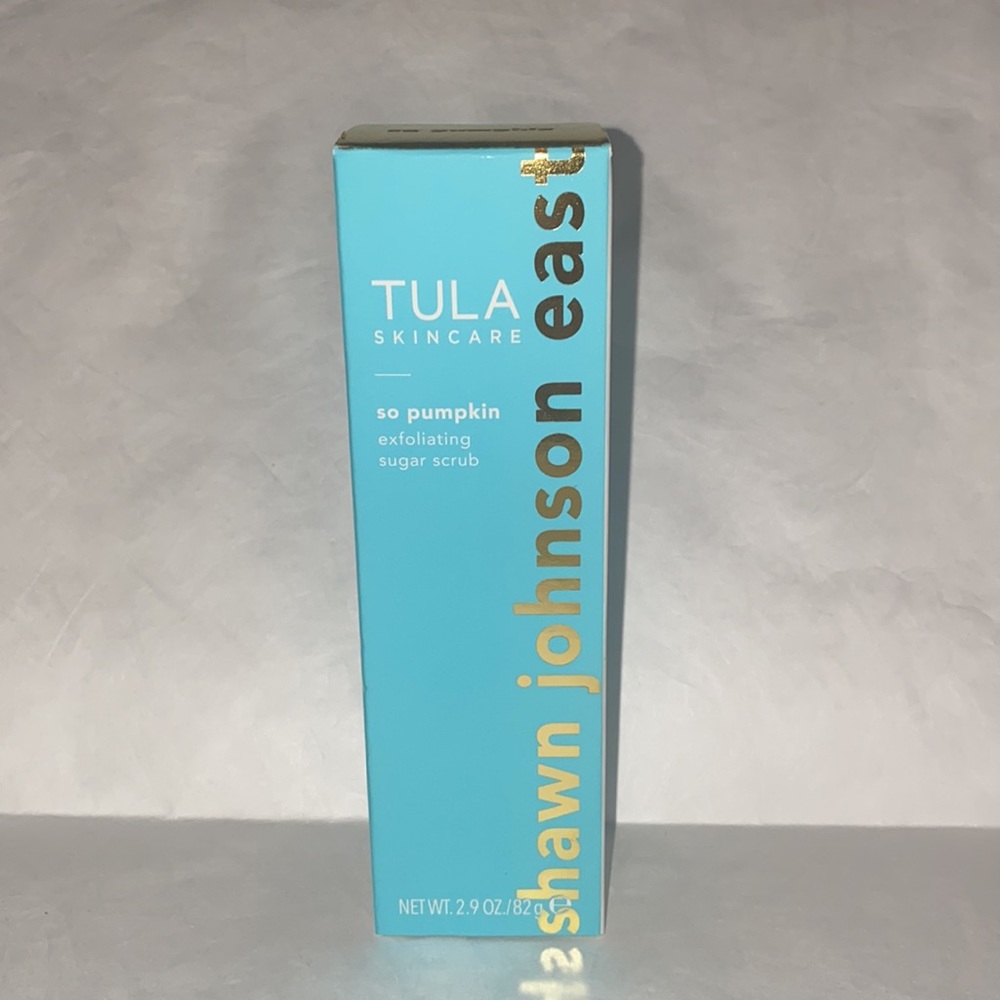 TULA x Shawn Johnson East So Pumpkin Exfoliating Sugar Scrub $34 CLEAN BEAUTY